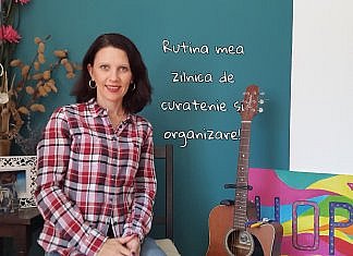 Organizarea casei in trei pasi si o pirueta! rutina mea