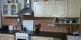 DIY- Gresie noua in bucatarie.