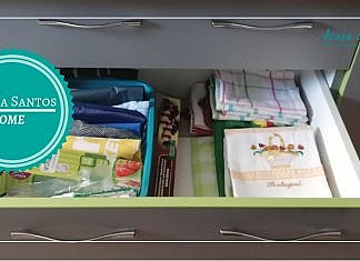 Organizarea sertarelor bucătăriei.Sertarul cu pungi, șervete, tacâmuri și alte acareturi.