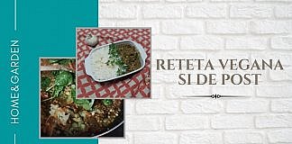 Linte roșie, spanac și scortisoară. Preparat vegan ideal pentru post.