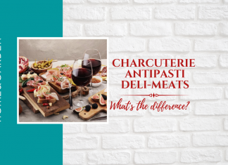 Charcuterie. Delicatese fine, antipasti si branzeturi cu staif