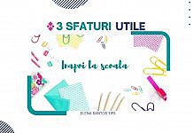 Cum ne pregatim eficient pentru noul an scolar. 3 sfaturi utile.
