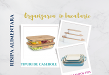 Sfaturi utile in bucatarie. Caserolele, tipuri, forme si alegeri