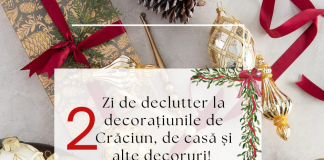 Declutter la decorațiunile de Crăciun: idei simple ca să îți pregătești casa pentru sărbători!