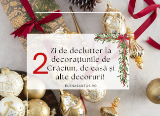 Declutter la decorațiunile de Crăciun: idei simple ca să îți pregătești casa pentru sărbători!