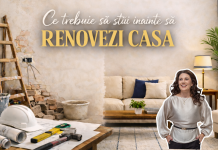 Ce trebuie să știi înainte să renovezi casa. Ghid practic și util să nu pierzi bani, timp și mai ales răbdarea!