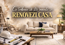 Ce trebuie să știi înainte să renovezi casa. Ghid practic și util să nu pierzi bani, timp și mai ales răbdarea!