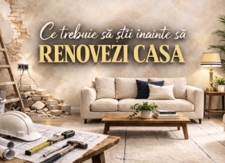 Ce trebuie să știi înainte să renovezi casa. Ghid practic și util să nu pierzi bani, timp și mai ales răbdarea!